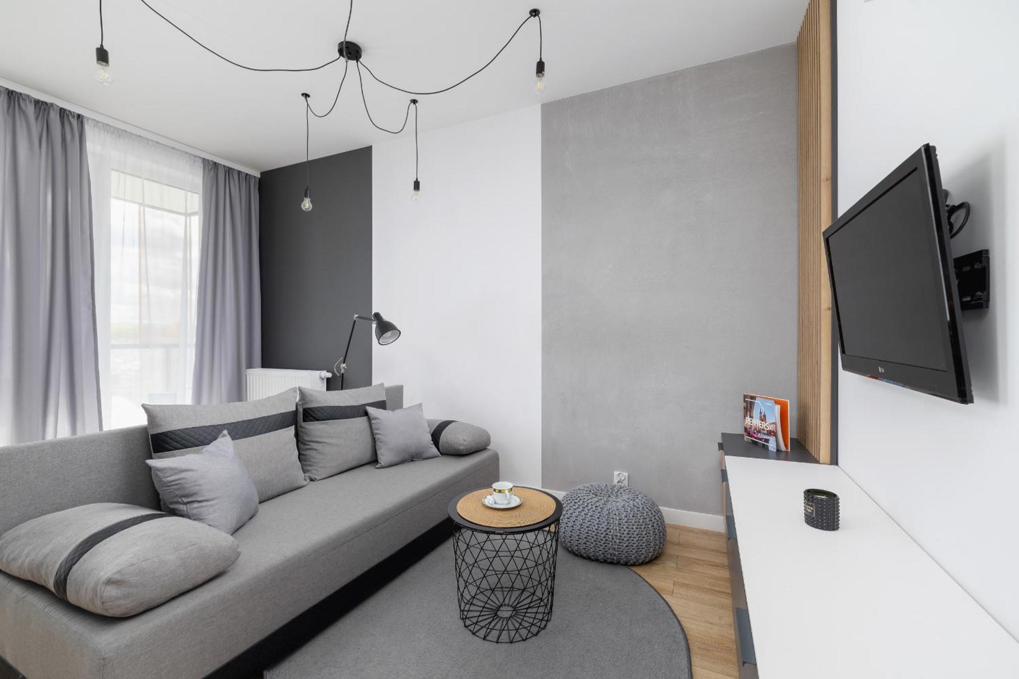 Elegant Apartment In Cracow With Balcony, Parking And Desk By Noclegi Renters Краков Экстерьер фото